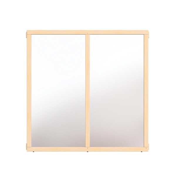 Jonti-Craft KYDZ Suite Panel, S-height, 48 in. Wide, Mirror 1514JCSMR - main
